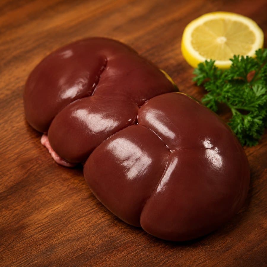 Whole halal beef kidney